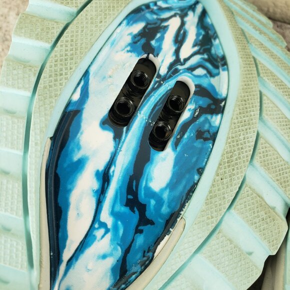 TIEM Via Women's Cycling Shoe Ocean Blue Size 8 - Picture 13 of 16